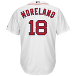 Mitch Moreland Boston Red Sox Majestic Home Cool Base Replica Player Jersey - White