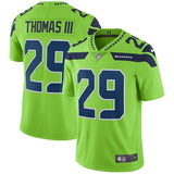 Earl Thomas Seattle Seahawks Nike Vapor Untouchable Color Rush Limited Player Jersey - Neon Green