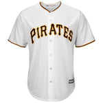 Pittsburgh Pirates Majestic Official Cool Base Jersey - White