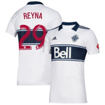 Yordy Reyna Vancouver Whitecaps FC 2019 Hoop Player Jersey – White