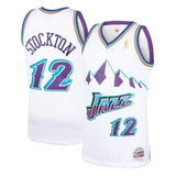 John Stockton #12 Utah Jazz 1996-97 Hardwood Classics Mens Swingman Jersey