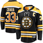 Men's Boston Bruins Zdeno Chara Fanatics Branded Black Breakaway Player Jersey