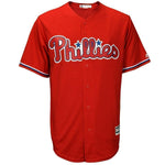 Maikel Franco Philadelphia Phillies Majestic Official Cool Base Player Jersey-Scarlet/White