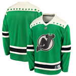 Men's New Jersey Devils Fanatics Branded Green 2020 St. Patrick's Day Replica Jersey