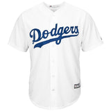 Justin Turner Los Angeles Dodgers Majestic Official Cool Base Player Jersey - White/Royal