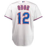 Rougned Odor Texas Rangers Majestic Cool Base Player Jersey - White