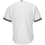 Milwaukee Brewers Majestic Official Cool Base Jersey - White