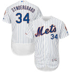 Noah Syndergaard New York Mets Majestic Alternate Collection Flex Base Jersey - Royal/White