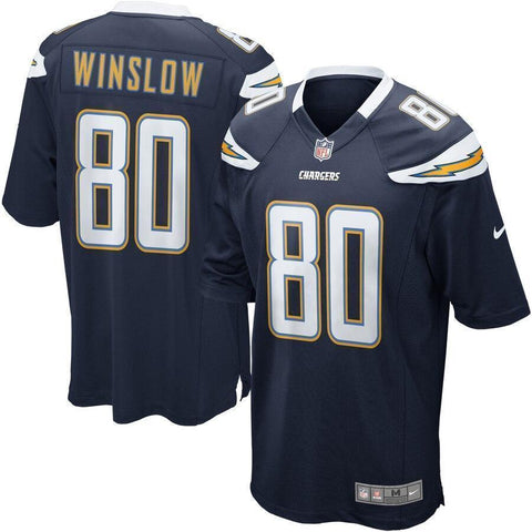 San Diego Chargers Nike Kellen Winslow Retired Player Game Jersey - Navy