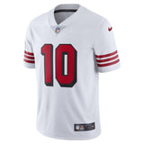 Jimmy Garoppolo San Francisco 49ers Nike Color Rush Vapor Untouchable Limited Player Jersey - White