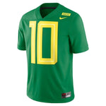 Oregon Ducks Nike 2018 Mighty Oregon Limited Football Jersey - Apple Green