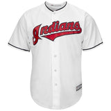 Michael Brantley Cleveland Indians Majestic Home Official Cool Base Player Jersey - White