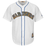 Jay Buhner Seattle Mariners Majestic Cooperstown Collection Cool Base Player Jersey – White