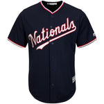 Max Scherzer Washington Nationals Majestic Alternate Official Cool Base Replica Player Jersey - Navy