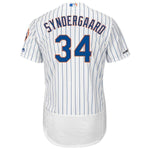 Noah Syndergaard New York Mets Majestic Alternate Collection Flex Base Jersey - Royal/White