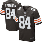 Jordan Cameron Cleveland Browns Historic Logo Nike Elite Jersey - Brown