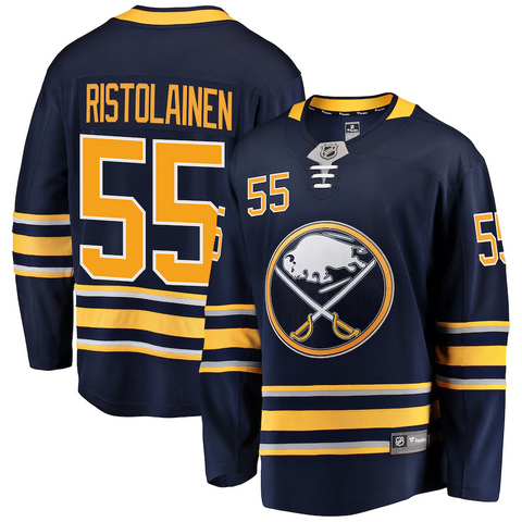 Men's Buffalo Sabres Rasmus Ristolainen Fanatics Branded Navy Breakaway Player Jersey