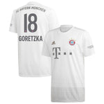 Leon Goretzka Bayern Munich Away Soccer Jersey 2019-20 – White