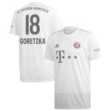 Leon Goretzka Bayern Munich Away Soccer Jersey 2019-20 – White