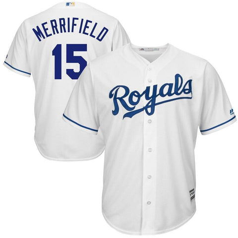 Whit Merrifield Kansas City Royals Majestic Home Cool Base Player Jersey - White