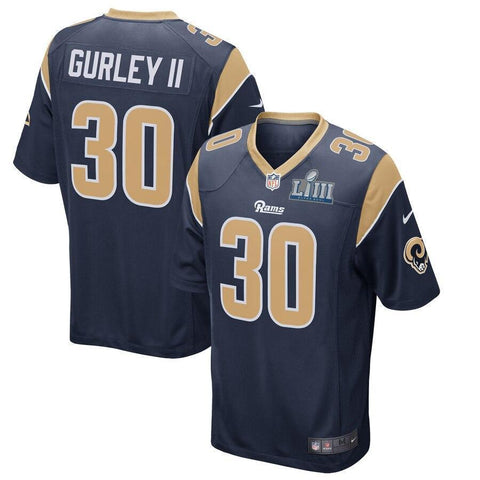 Todd Gurley II Los Angeles Rams Nike Super Bowl LIII Bound Game Jersey - Navy