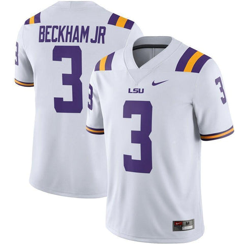 Odell Beckham Jr. LSU Tigers Nike Alumni Player Game Jersey - White