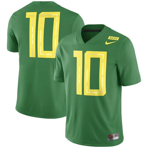 Oregon Ducks Nike Team Game Football Jersey - Apple Green