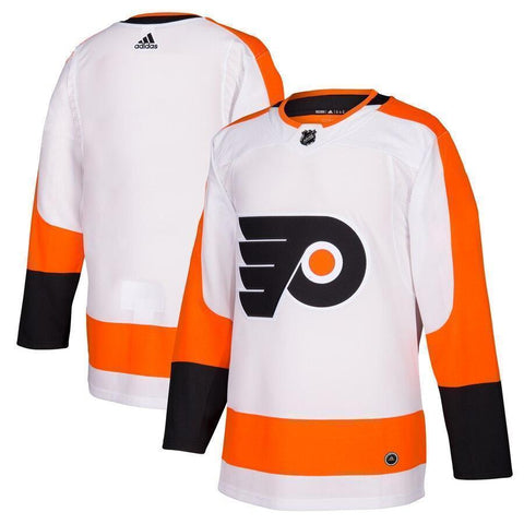 Philadelphia Flyers adidas Away Blank Jersey - White