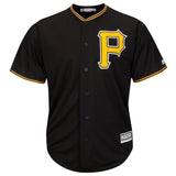 Jose Osuna Pittsburgh Pirates Majestic Alternate Cool Base Replica Player Jersey - Black