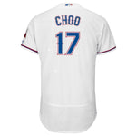 Shin-Soo Choo Texas Rangers Majestic Home Flex Base Collection Player Jersey - White