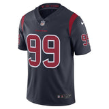 J.J. Watt Houston Texans Nike Color Rush Vapor Limited Jersey - Navy