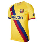 Sergio Busquets Barcelona 2019/20 Away Stadium Player Jersey – Yellow