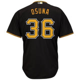 Jose Osuna Pittsburgh Pirates Majestic Alternate Cool Base Replica Player Jersey - Black