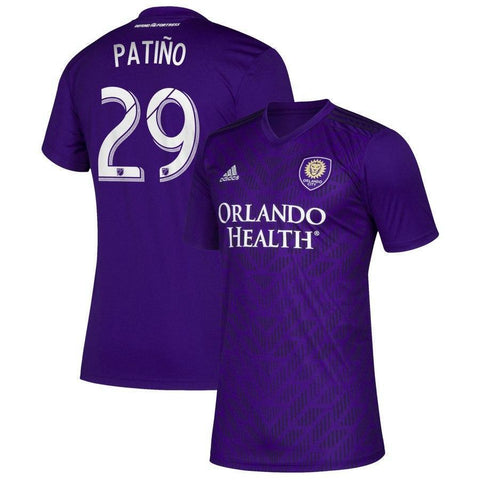 Santiago Patiño Orlando City SC 2019 Bring The Noise Player Jersey – Purple