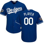 Los Angeles Dodgers Majestic 2018 World Series Cool Base Custom Jersey – White