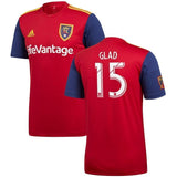Justen Glad Real Salt Lake 2018 Primary Player Jersey – Red