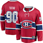 Men's Montreal Canadiens Tomas Tatar Fanatics Branded Red Home Breakaway Player Jersey