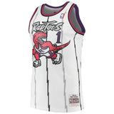 Tracy McGrady Toronto Raptors Mitchell & Ness 1998-99 Hardwood Classics Swingman Jersey - Purple/White