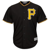 Pittsburgh Pirates Francisco Cervelli Majestic Jersey - Black/White