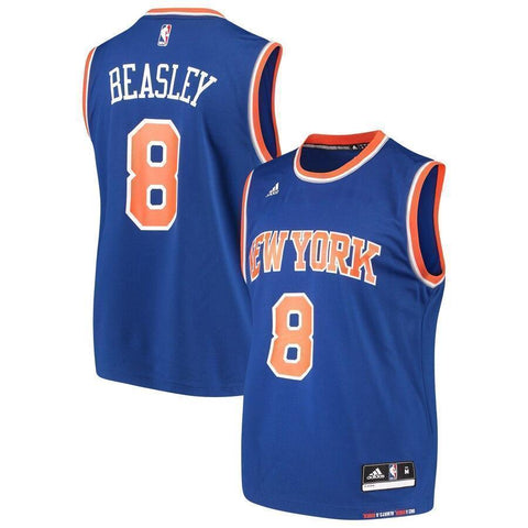 Michael Beasley New York Knicks adidas Road Jersey - Blue