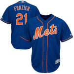 Todd Frazier New York Mets Majestic Official Cool Base Player Jersey - Royal