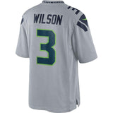 Russell Wilson Seattle Seahawks Nike Alternate Limited Jersey - Gray