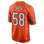 Roquan Smith Chicago Bears Nike Alternate Game Jersey - Orange