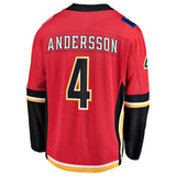 Rasmus Andersson Calgary Flames Fanatics Branded Home Breakaway Player Jersey - Red