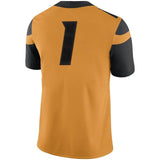 Missouri Tigers Nike Team Game Football Jersey - Gold