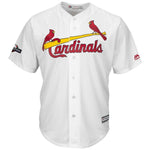 Paul DeJong St. Louis Cardinals Majestic 2019 Postseason Official Cool Base Player Jersey - White