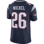 Sony Michel New England Patriots Nike NFL 100 Vapor Limited Jersey - Navy