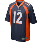 Paxton Lynch Denver Broncos Nike Game Jersey - Navy