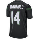 Sam Darnold New York Jets Nike Game Jersey – Stealth Black