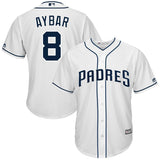 Erick Aybar San Diego Padres Majestic Home Cool Base Replica Player Jersey - White
